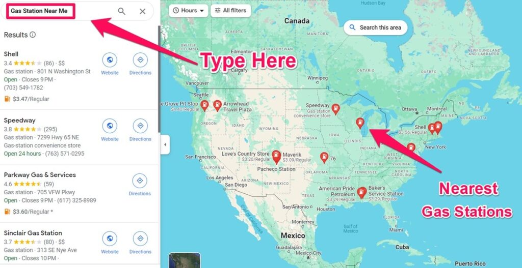 How to Find a Gas Station Near Me